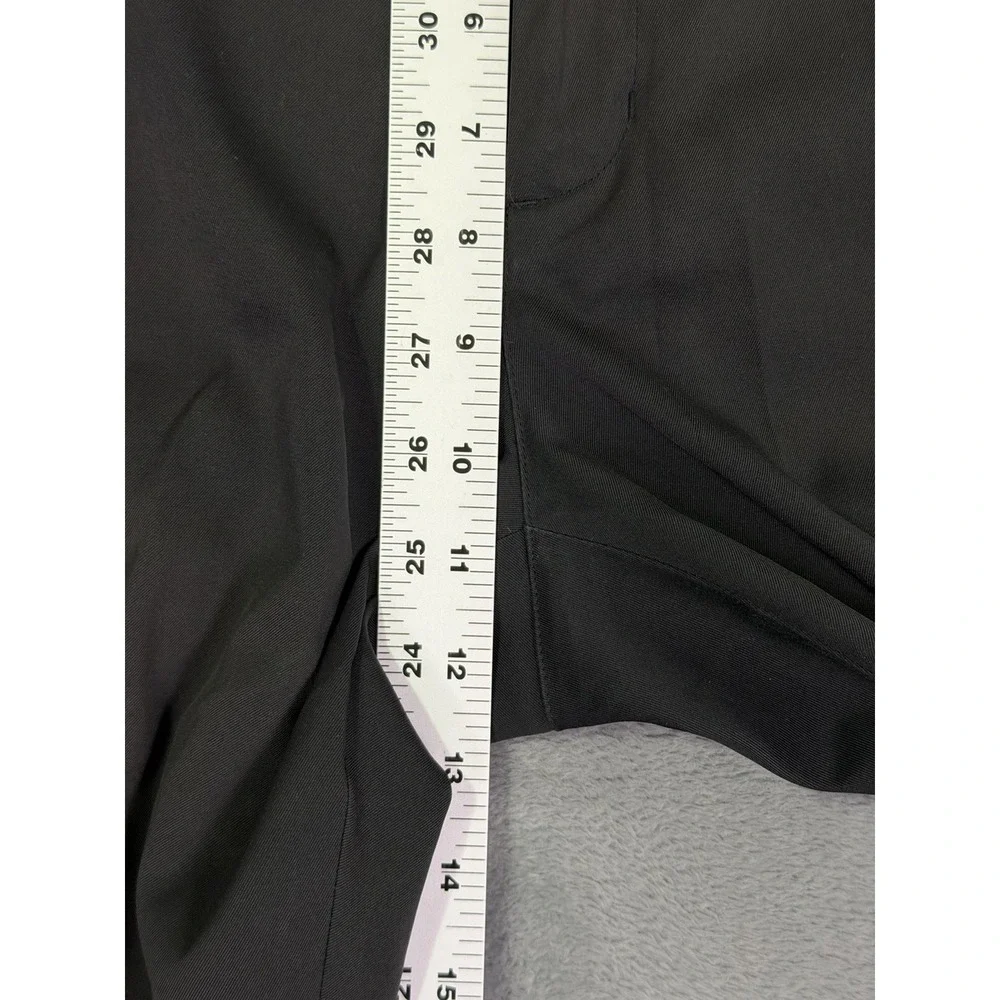 Nike Golf Dress Pants Mens 34x32 Black Straight Dri Fit Casual Athletic Stretch - Picture 4 of 10